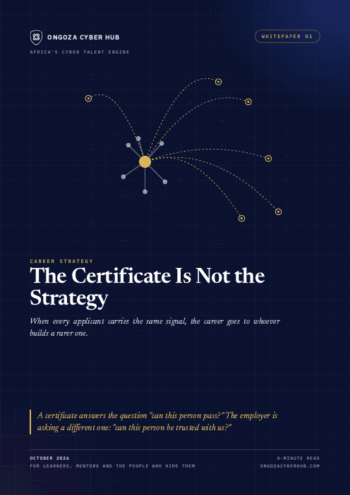 Cover of The Certificate Is Not the Strategy